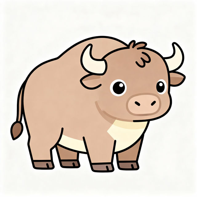 Buffalo Easy Drawing gallery