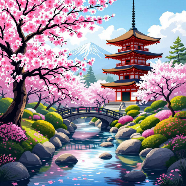 Cherry Blossom Images - AI Generated gallery