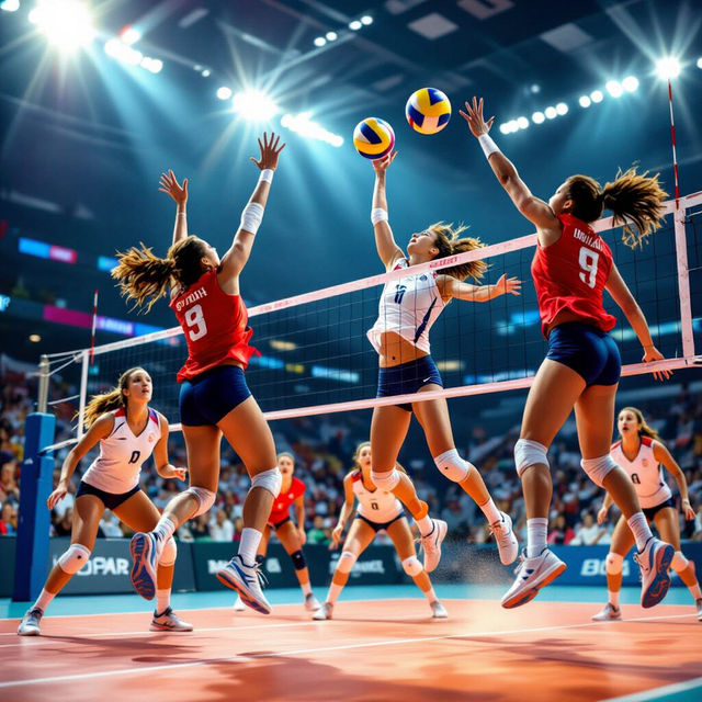 Volleyball Images - Free AI Generated gallery