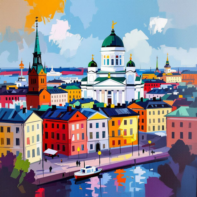 Helsinki Art Museum AI Art gallery