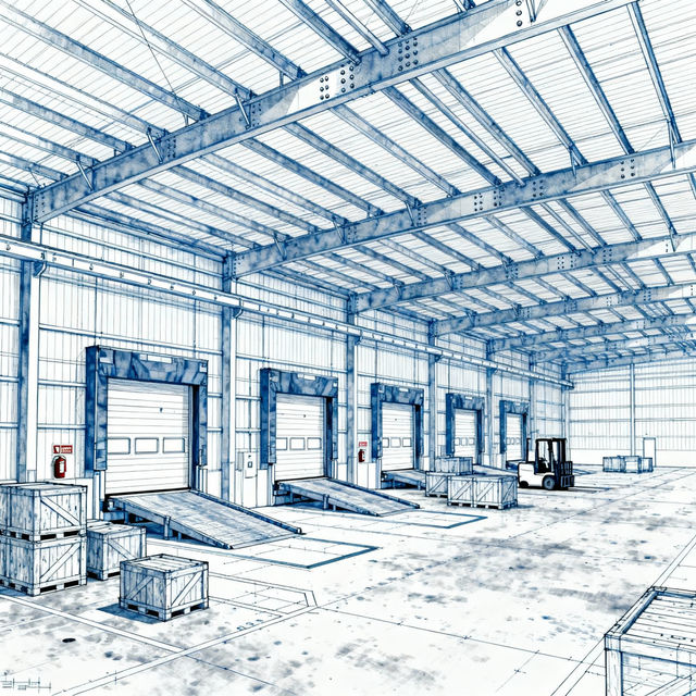 Warehouse Drawings - AI Generated Art gallery