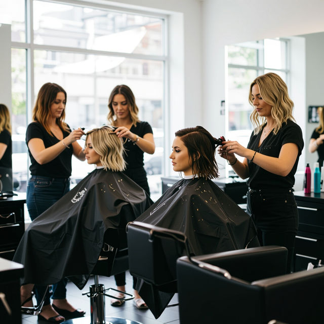 Hair Salon Images - Made With AI gallery