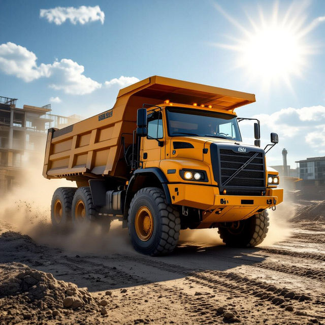 Dump Truck Images - Created With AI gallery