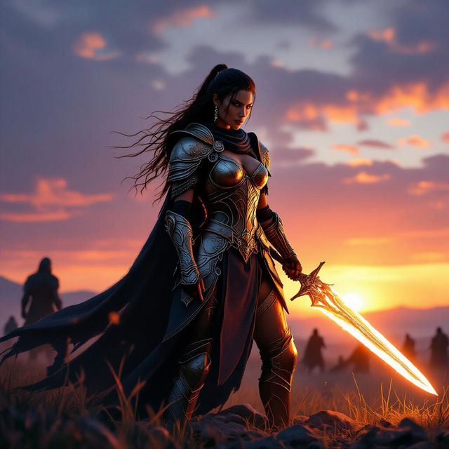 Beautiful Female Warrior Art gallery