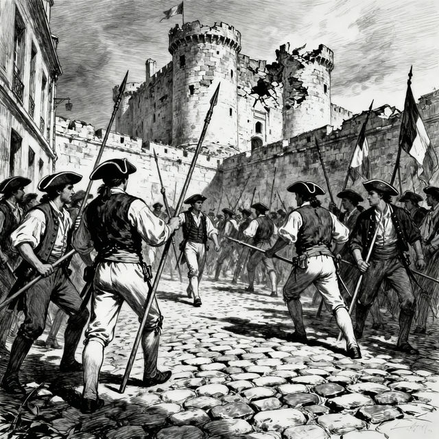 French Revolution Drawings - AI Generated gallery