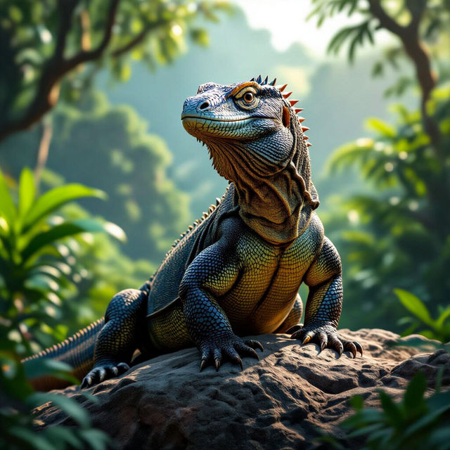 Komodo Dragon Pictures - Made With AI gallery