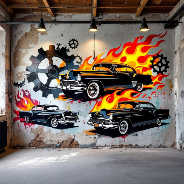 Garage Art - AI Generated gallery