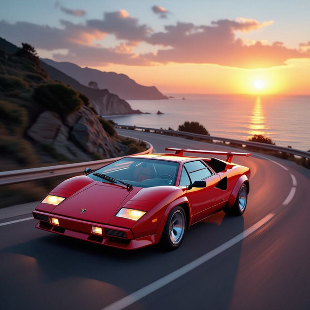 Lamborghini Countach Wallpapers - AI Generated gallery