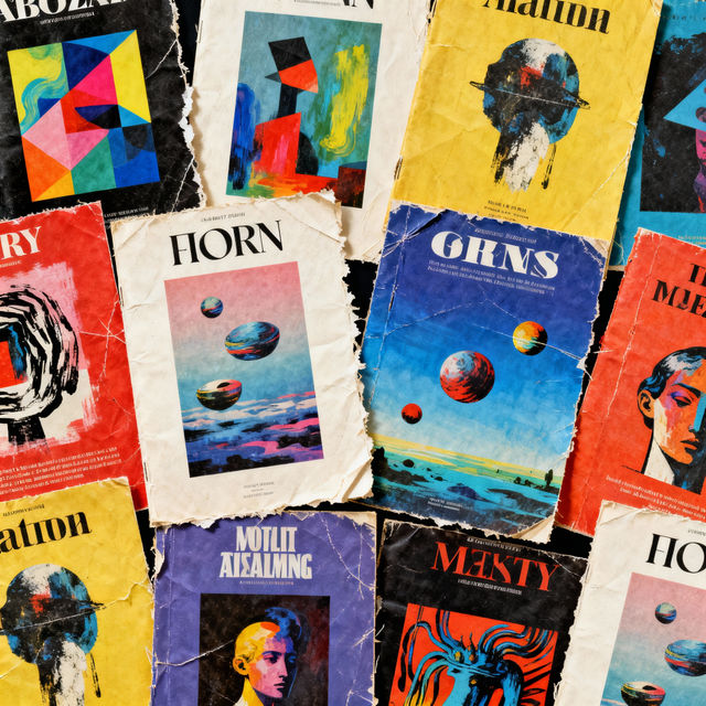 Art Zines - AI Generated gallery