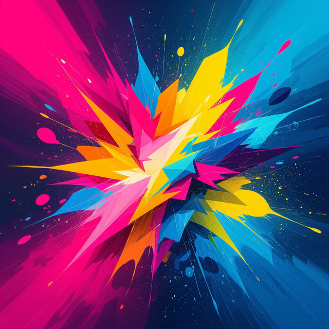 Colorful Wall Art - Made With AI gallery