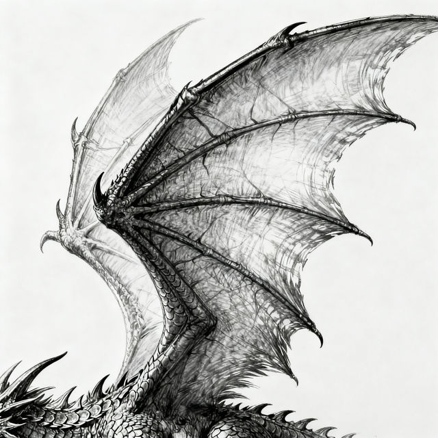 Dragon Wing Drawing gallery