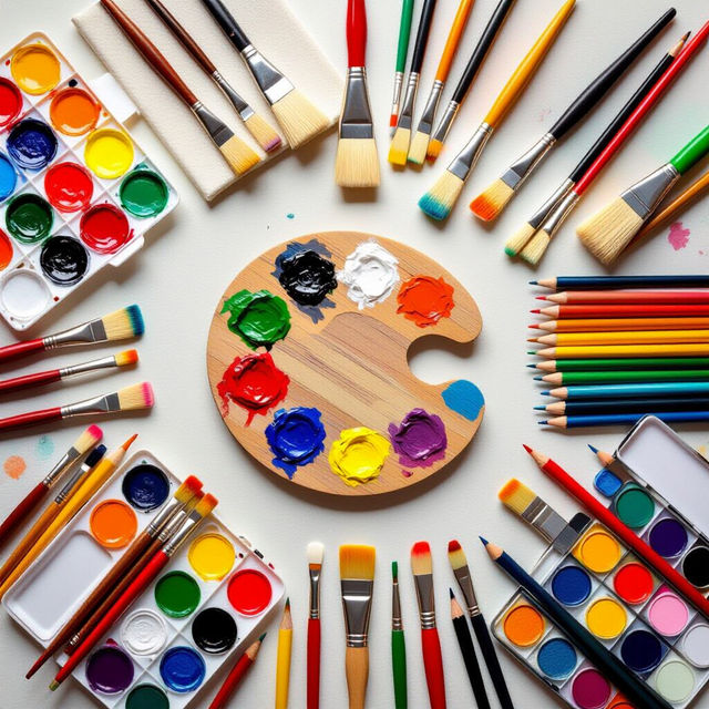 Best Art Supplies - Made With AI gallery