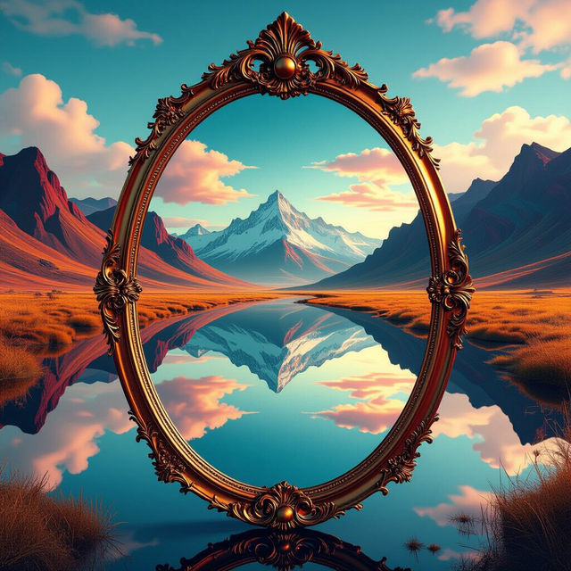 Mirror Art - AI Generated gallery