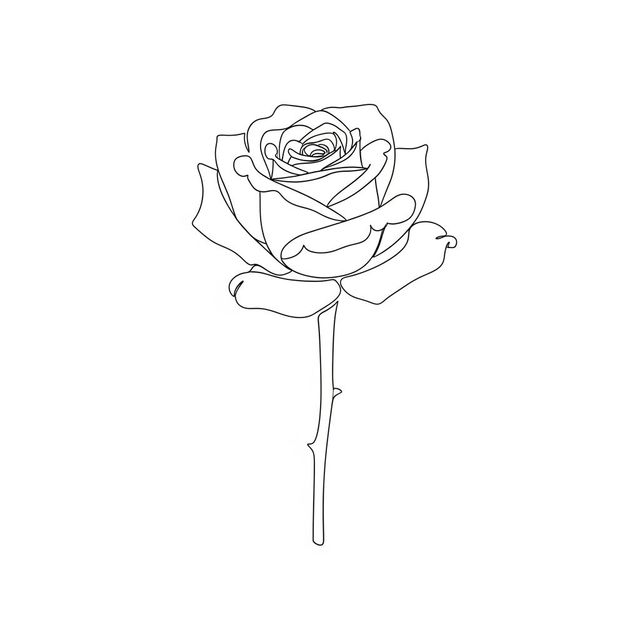 Explore Simple Flower Drawings Made With AI gallery