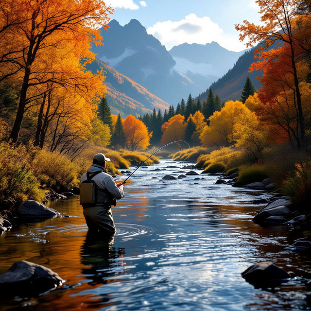 Fly Fishing Wallpapers - Made With AI gallery