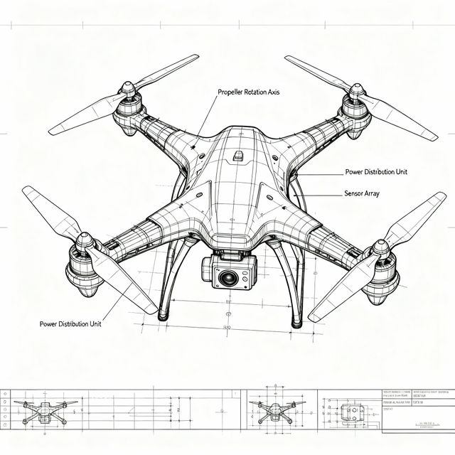 Engineering Drawings - AI Generated gallery