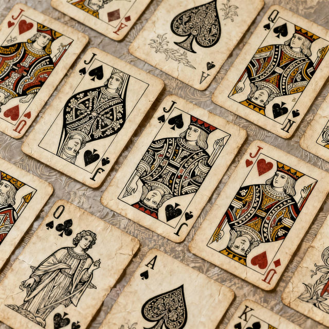 Playing Card Drawings - AI Art gallery