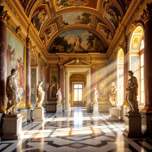 Explore AI-Generated Roman Art gallery