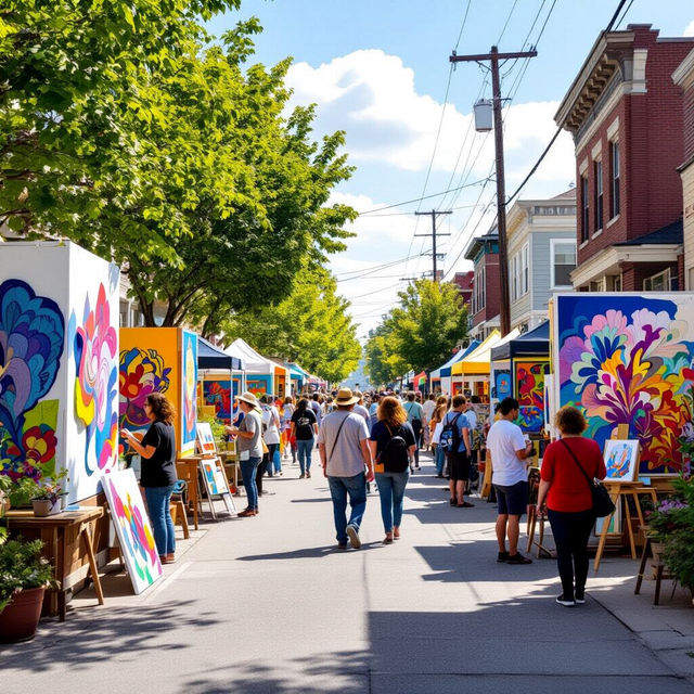 Boylan Heights Art Walk gallery