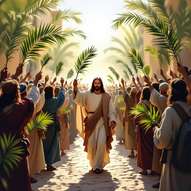 Palm Sunday Images - Free AI Creations gallery