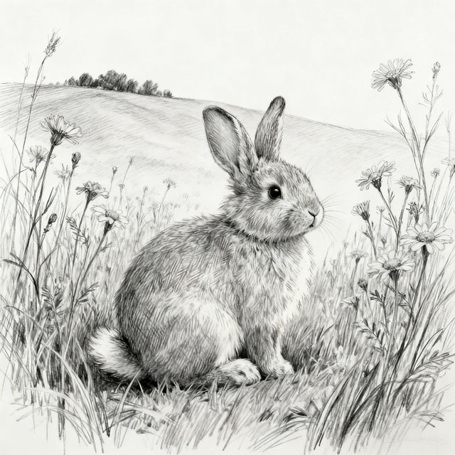 A Drawing Of A Bunny gallery