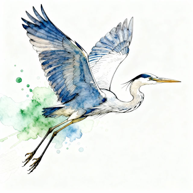 Heron Drawings gallery