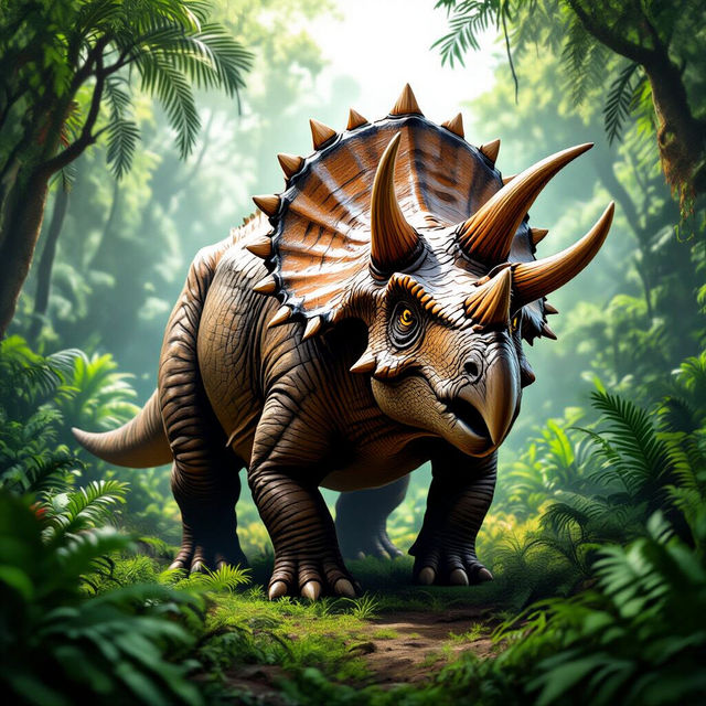 Triceratops Images - Created with AI gallery