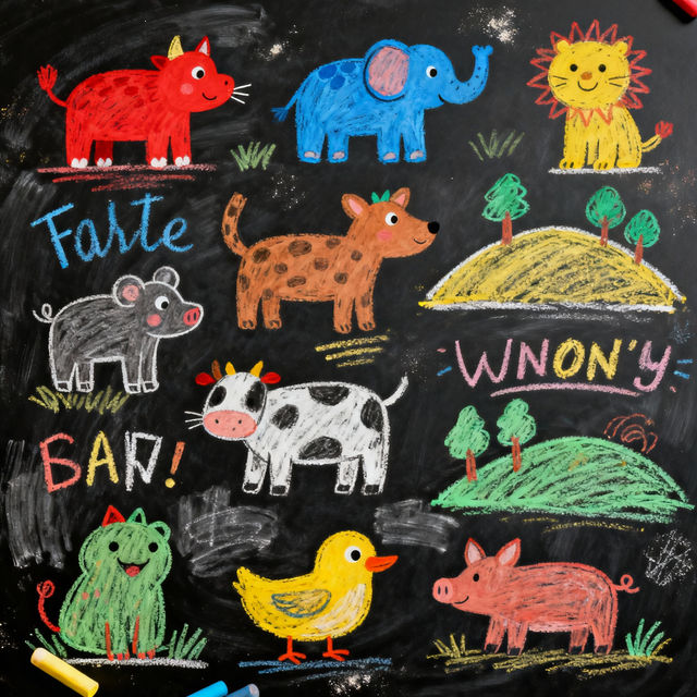 Easy Chalk Drawing Ideas gallery