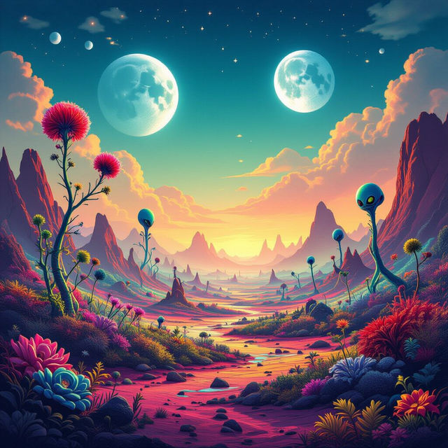 Explore Stunning Alien Art Created With AI gallery