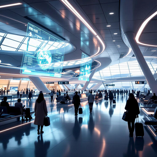 Airport Images - Created With AI gallery