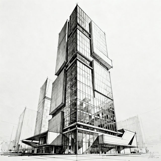 Drawing Buildings with AI gallery