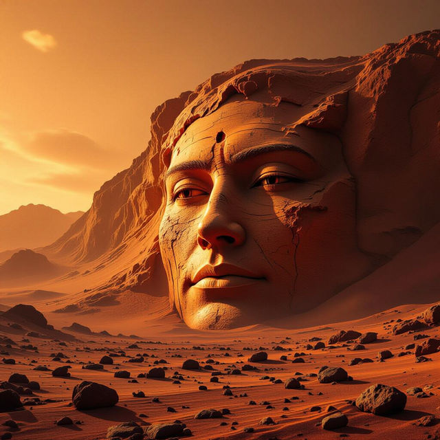 Face on Mars New Images gallery