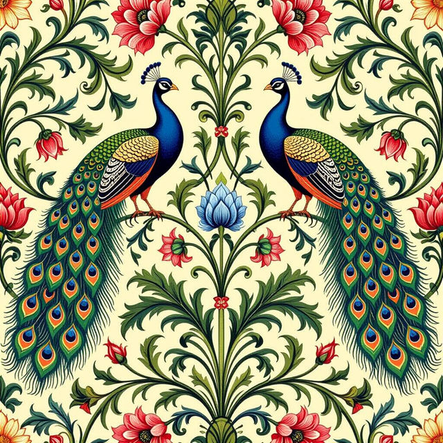 William Morris Style Wallpaper gallery