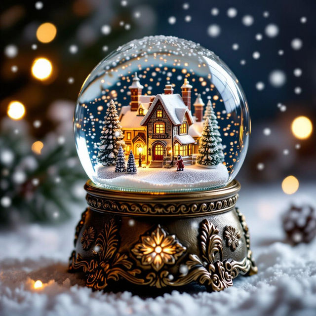 Picture Snow Globes - Made With AI gallery