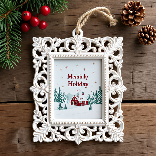 AI-Generated Picture Frame Ornaments gallery