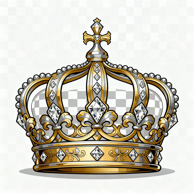 Clip Art Crown - AI Generated gallery
