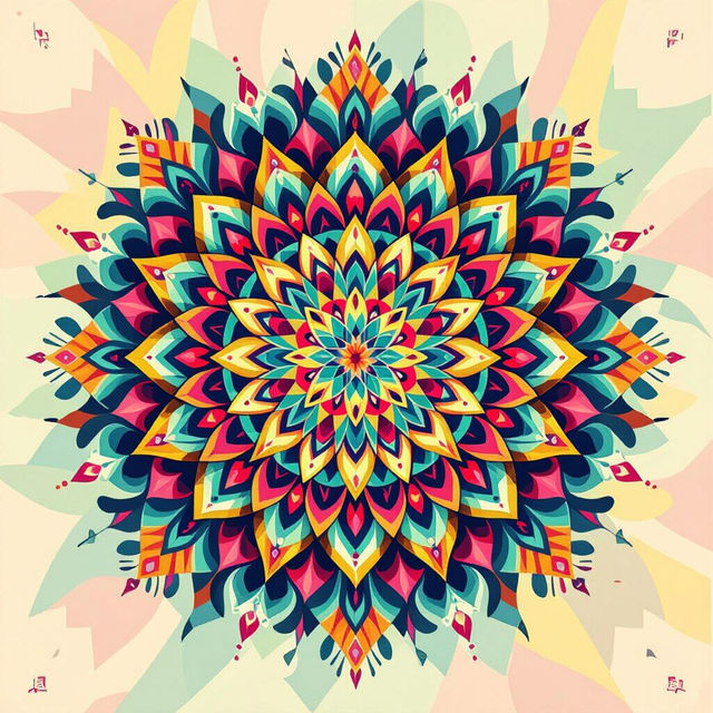 Mandala Wall Art - AI Generated Designs gallery