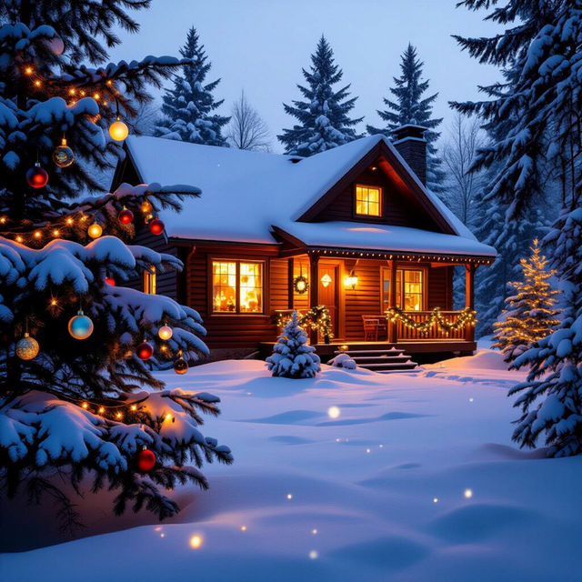 Beautiful Christmas Wallpapers - Made With AI gallery