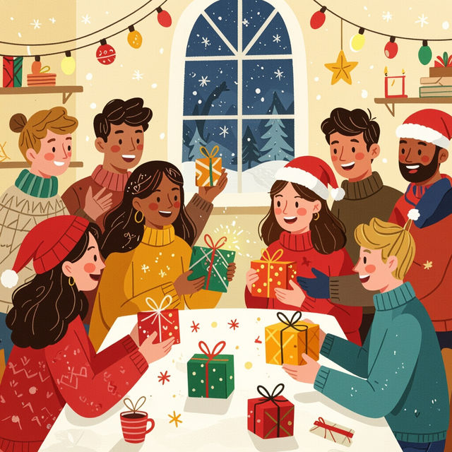 Secret Santa Drawing gallery