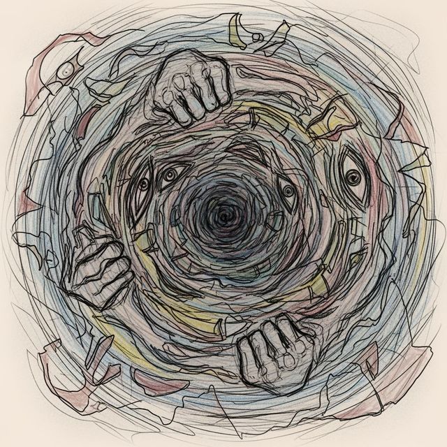 Explore AI-Generated Anxiety Drawings gallery