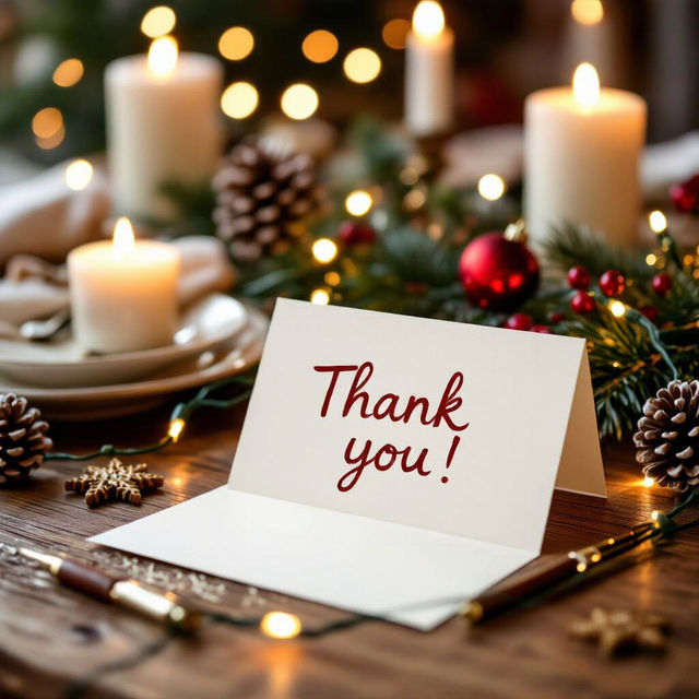 Christmas Thank You Images - Create Your Own gallery