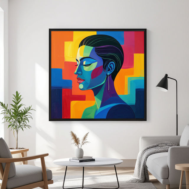 Wall Art With Frames - AI Generated gallery