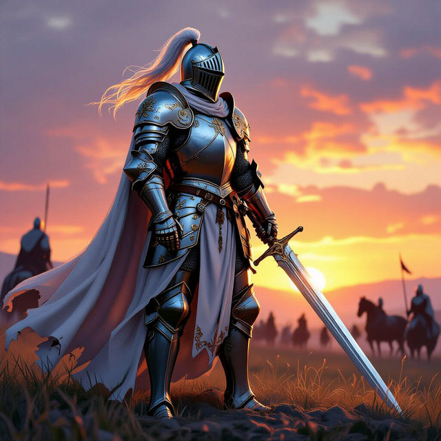 Picture Of A Knight - AI Generated gallery