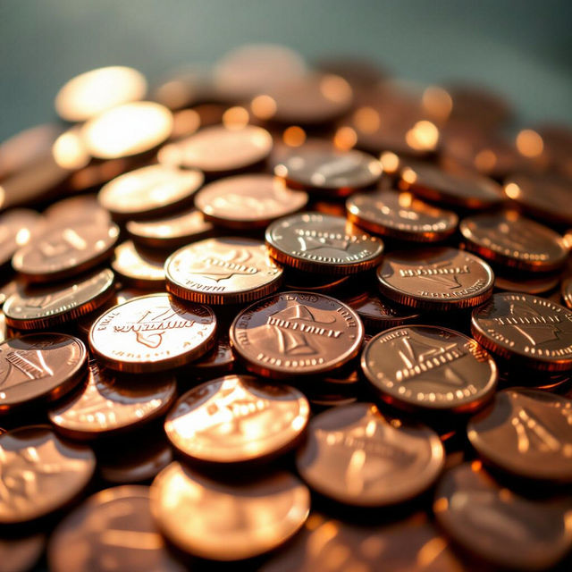 Picture Of Pennies - Made With AI gallery