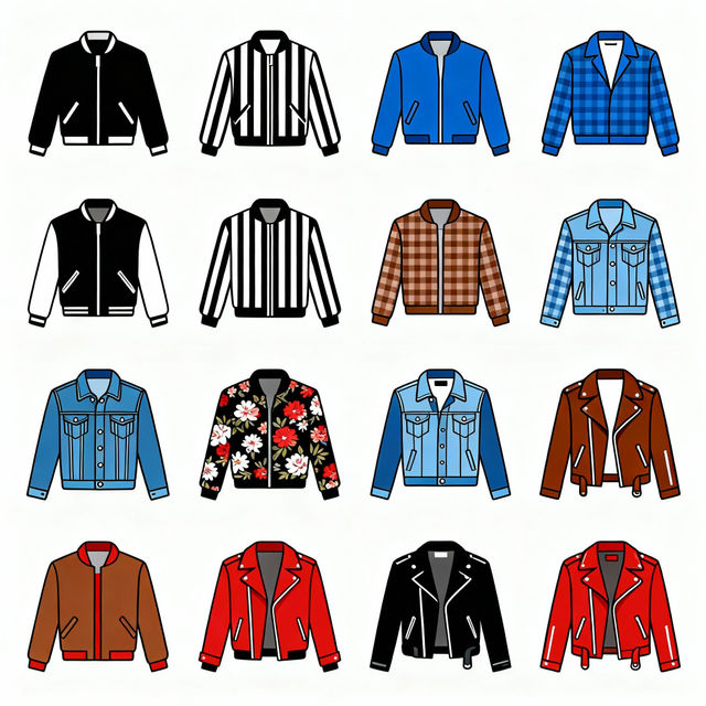 Jacket Clip Art - AI Generated gallery