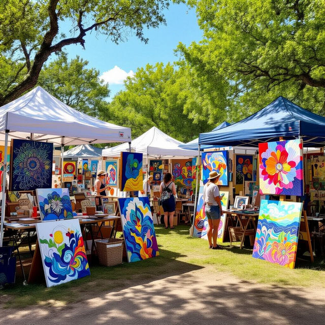 Bluff Park Art Show - AI Generated Art gallery