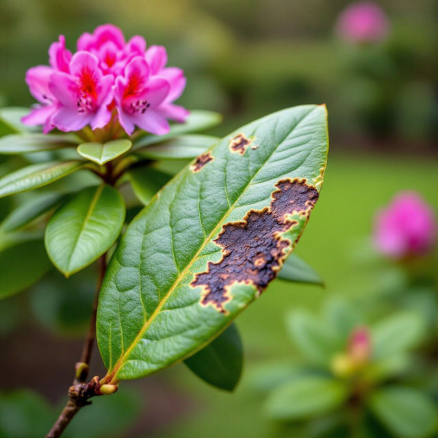 Rhododendron Diseases Pictures gallery