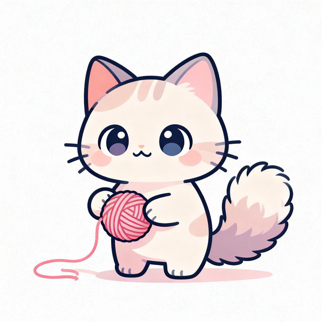 Chibi Cat Drawings - Made With AI gallery