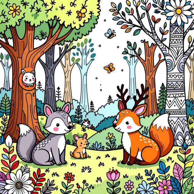 Coloring Images - Made With AI gallery