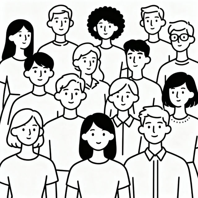 Easy People Drawings gallery